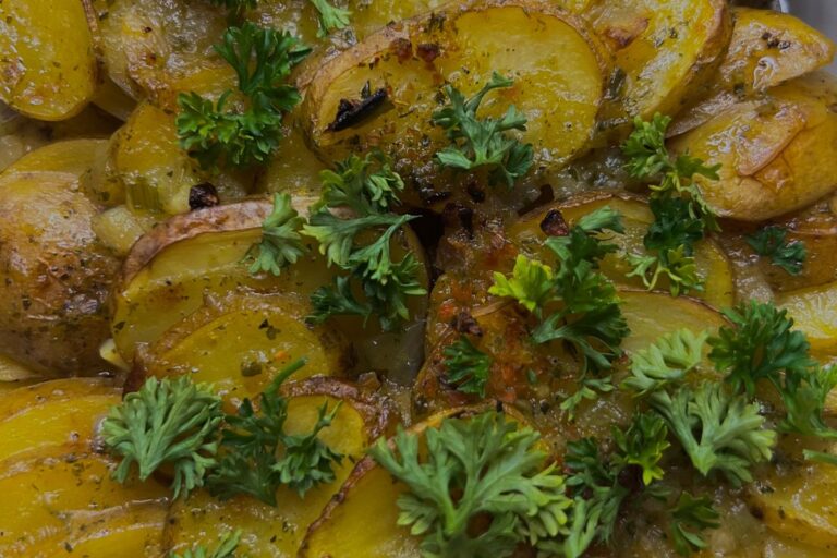 Kartoffelgratin ohne Sahne