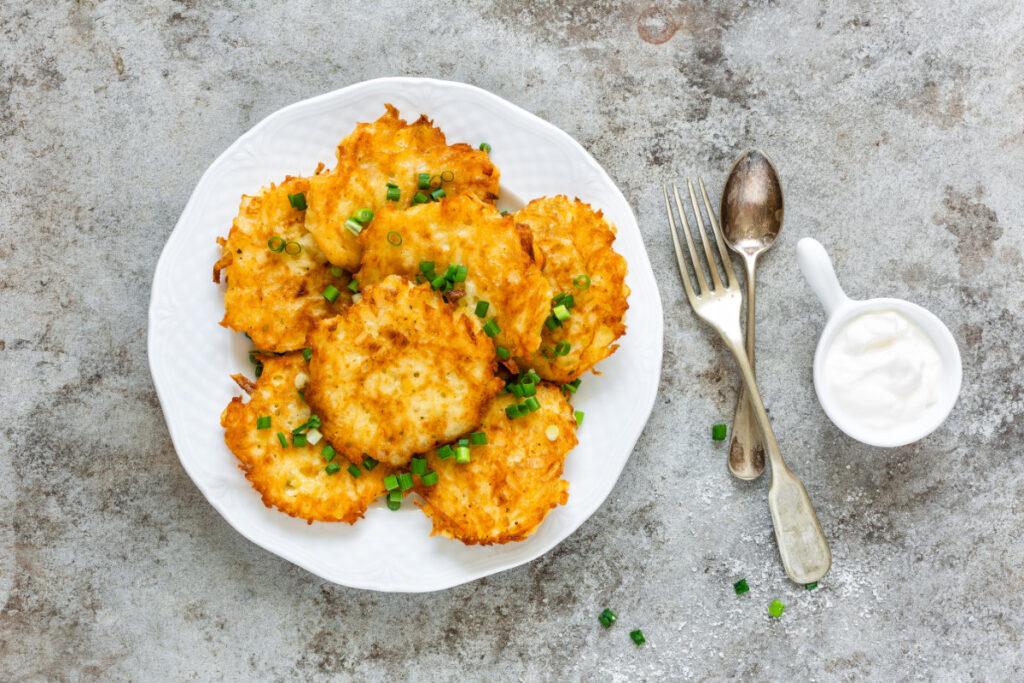 Beilagen zu Kartoffelpuffer / Kartoffelpfannkuchen