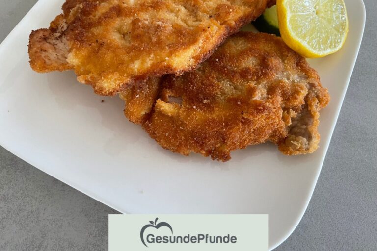 Perfekte Schnitzel Panade Endergebnis