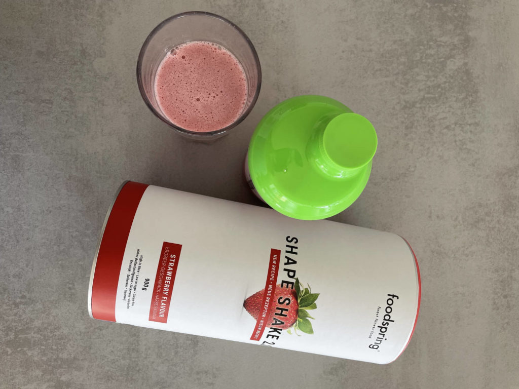 Foodspring Shape Shake 2.0 im Test - Unsere Erfahrungen mit dem Shake