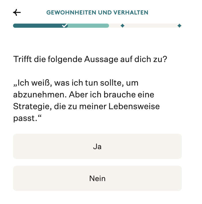 Noom Fragen Registrierung 