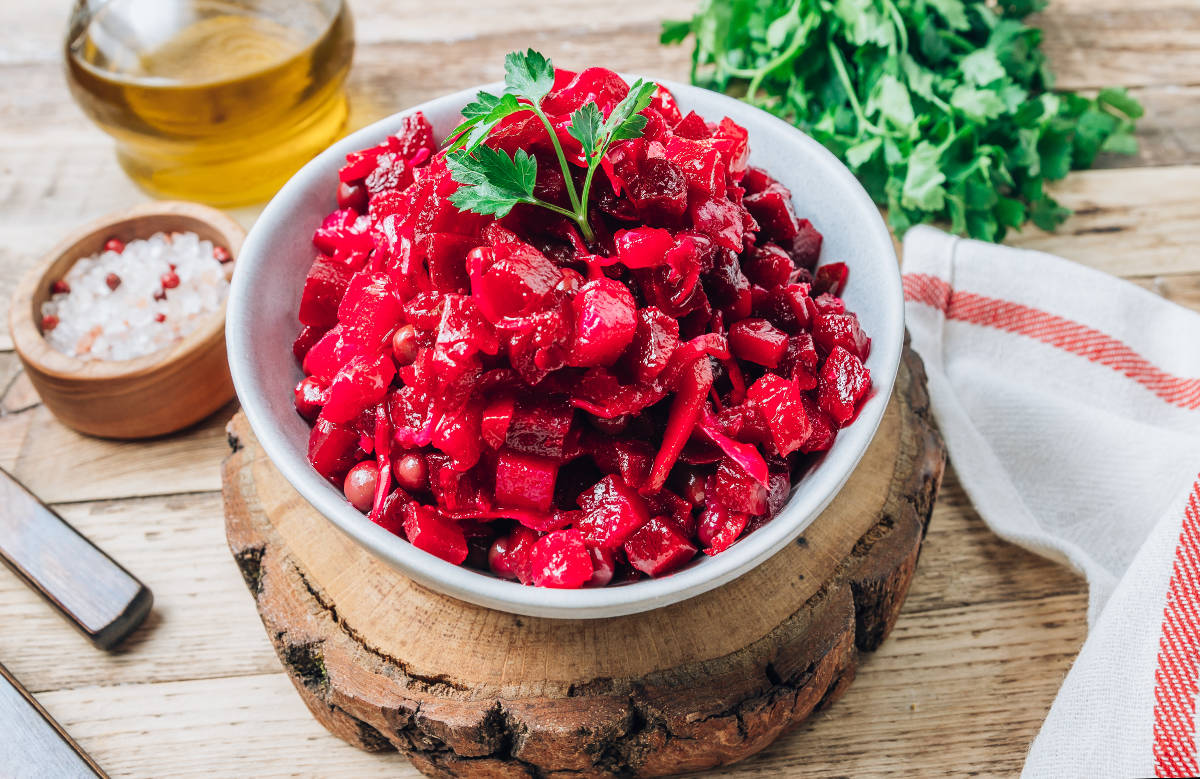 Rote Beete eignen sich perfekt als Beilage zum Schnitzel