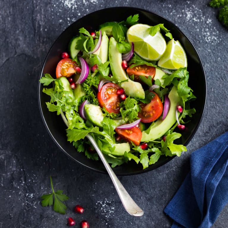 Tomaten Avocado Salat